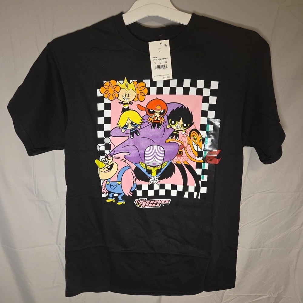Powerpuff‎ Girls Shirt Mens Medium Cartoon Network Villains Graphic Tee T-Shirt